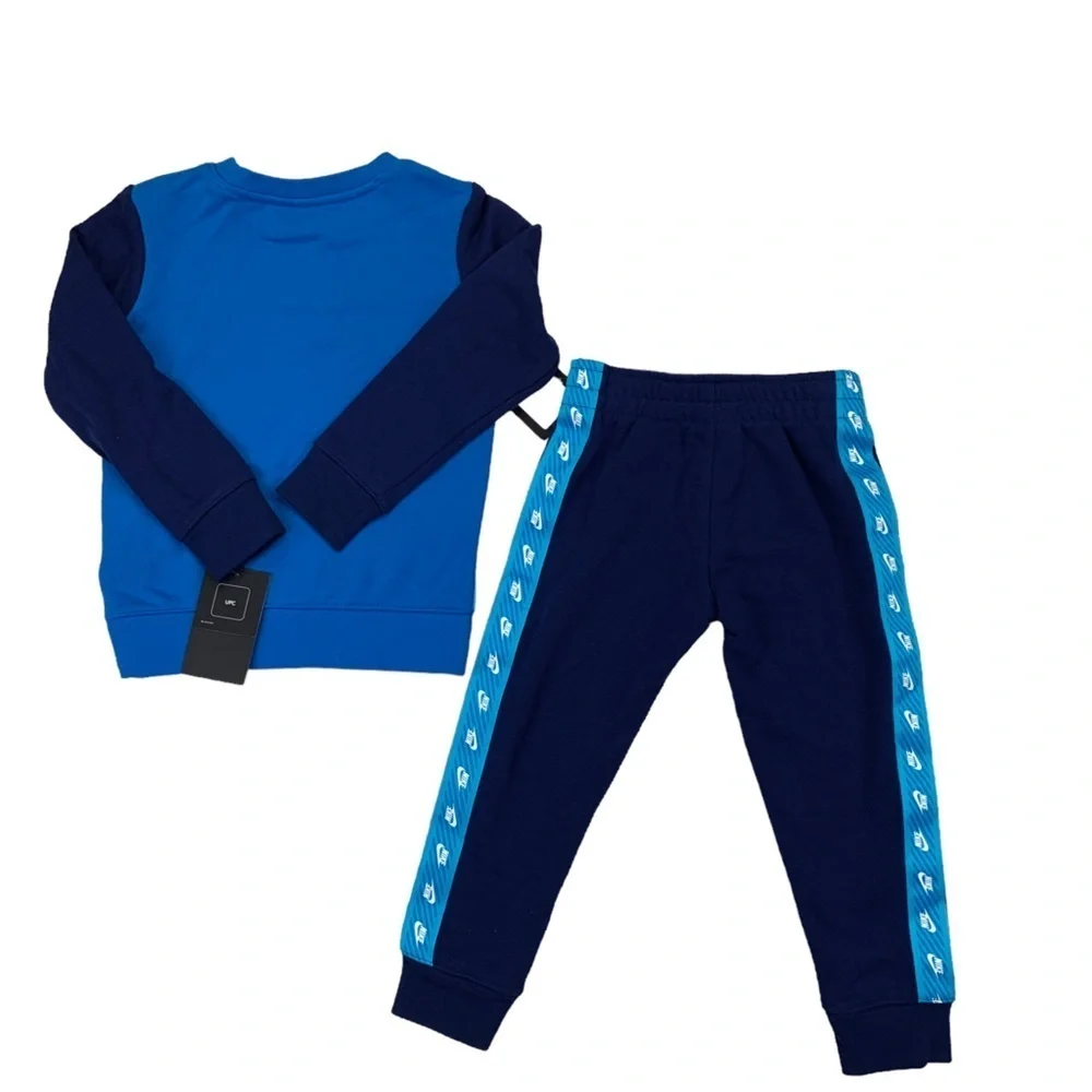 Nike Little Boys Sweatshirt and Pants, 2 Piece Set Size 4